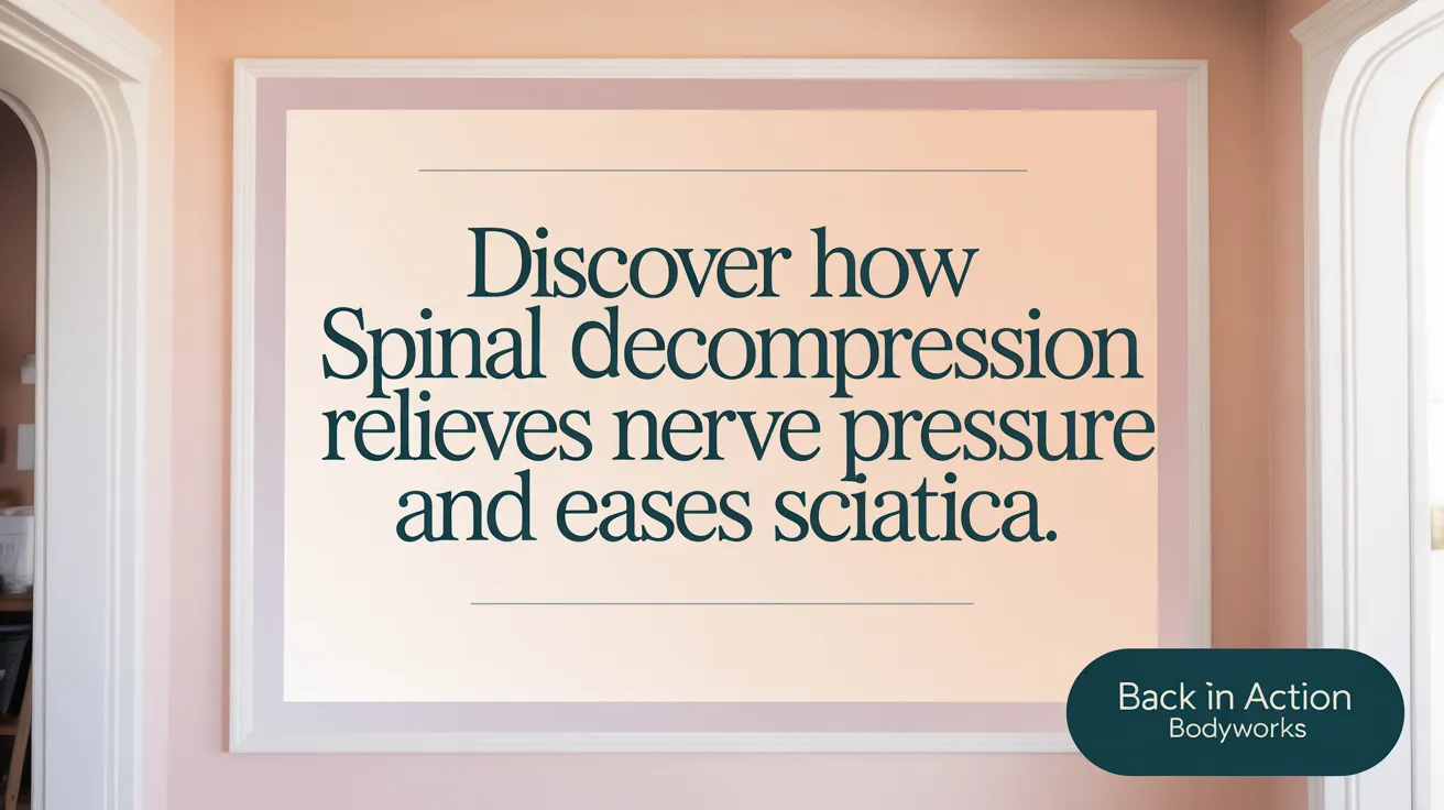 Discover How Spinal Decompression Relieves Nerve Pressure and Eases Sciatica.