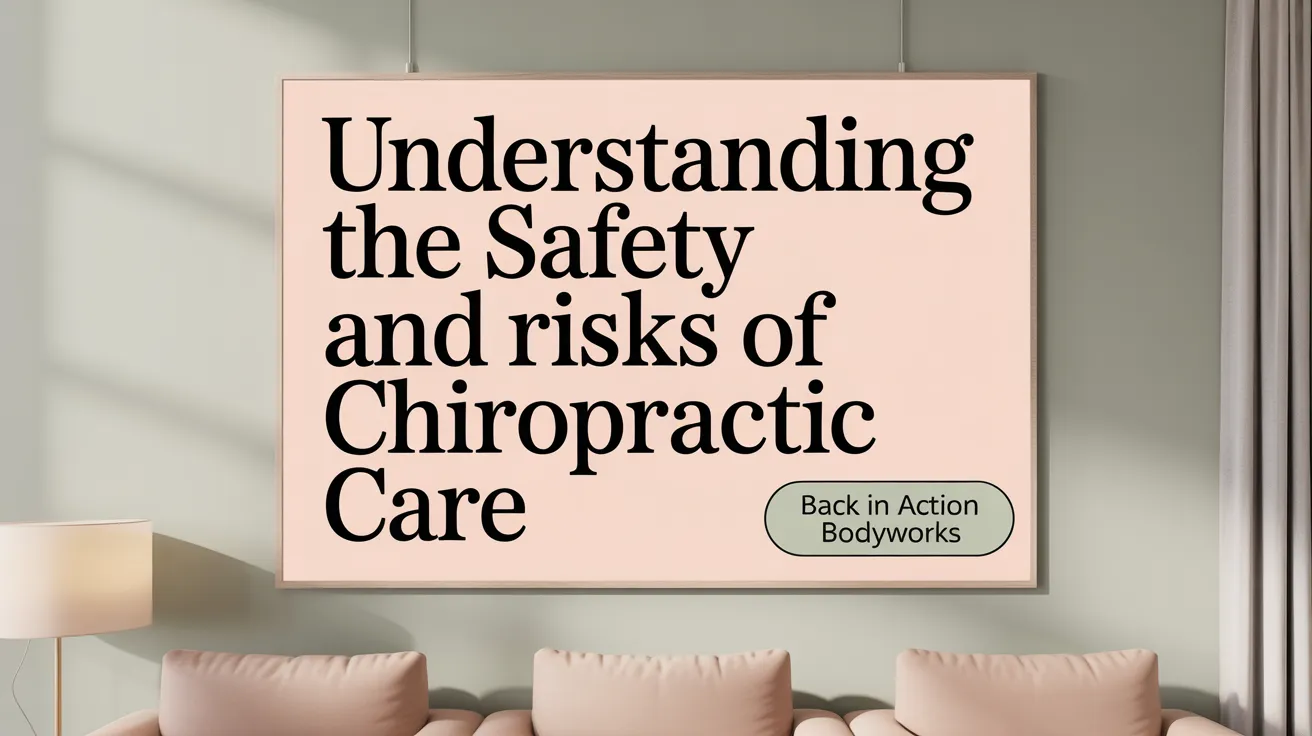 Understanding the Safety and Risks of Chiropractic Care