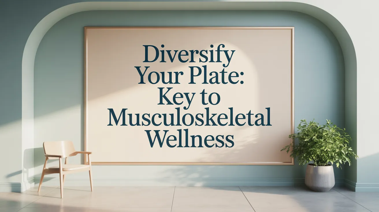 Diversify Your Plate: Key to Musculoskeletal Wellness