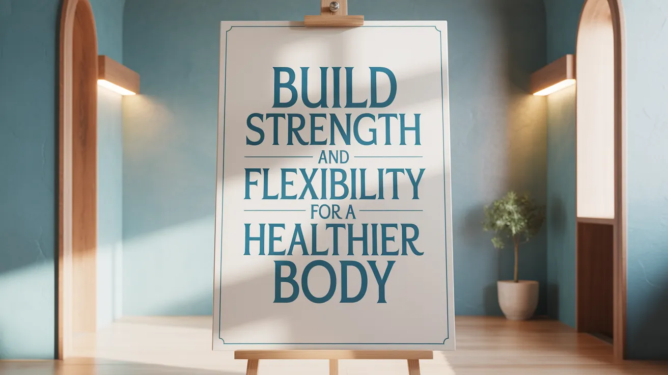 Build Strength and Flexibility for a Healthier Body