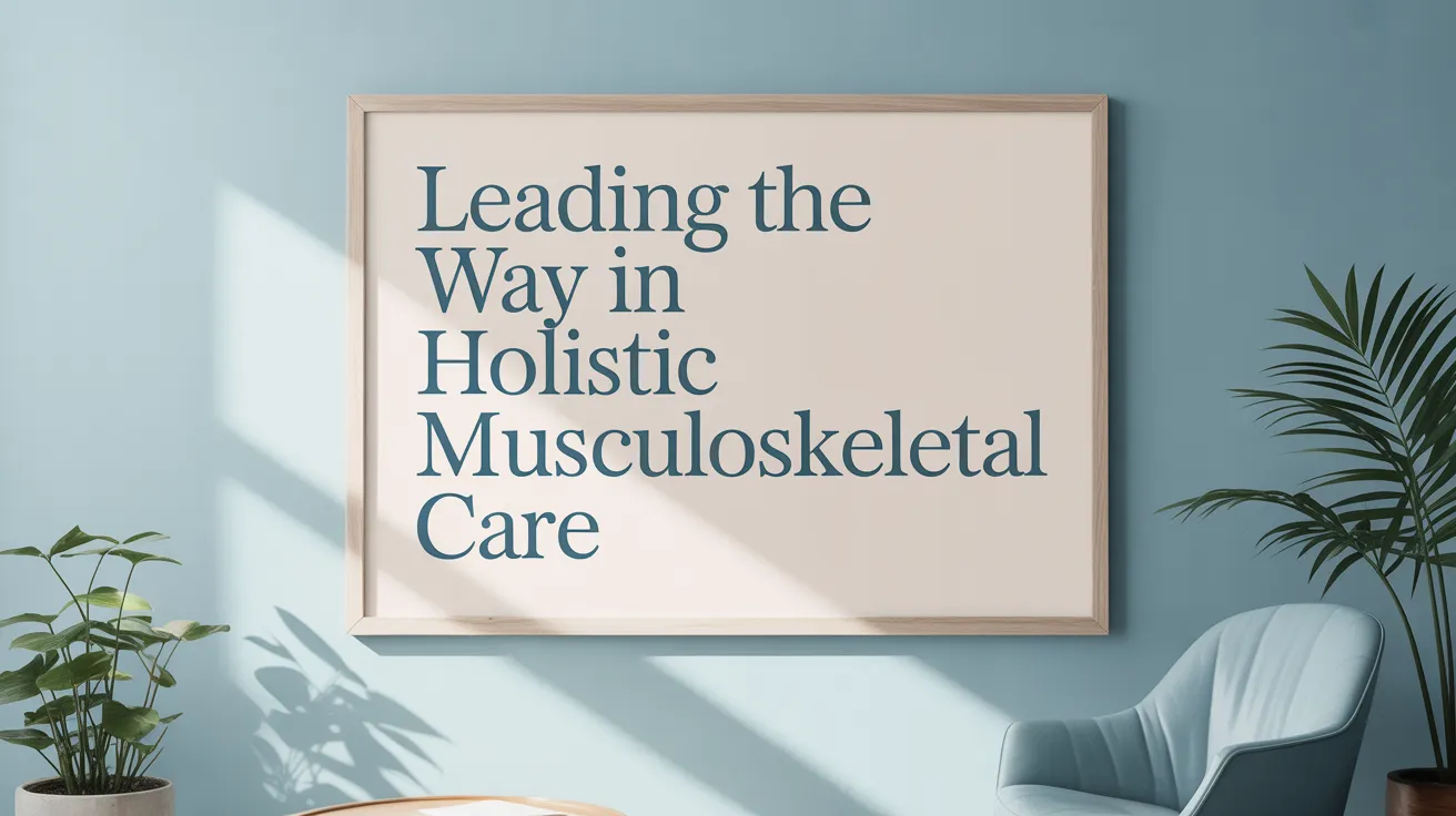 Leading the Way in Holistic Musculoskeletal Care