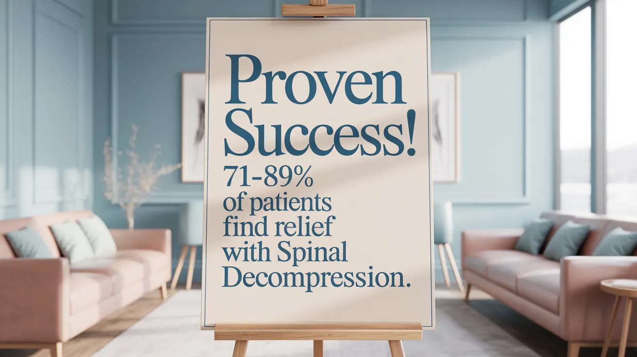 Proven Success! 71-89% of Patients Find Relief with Spinal Decompression