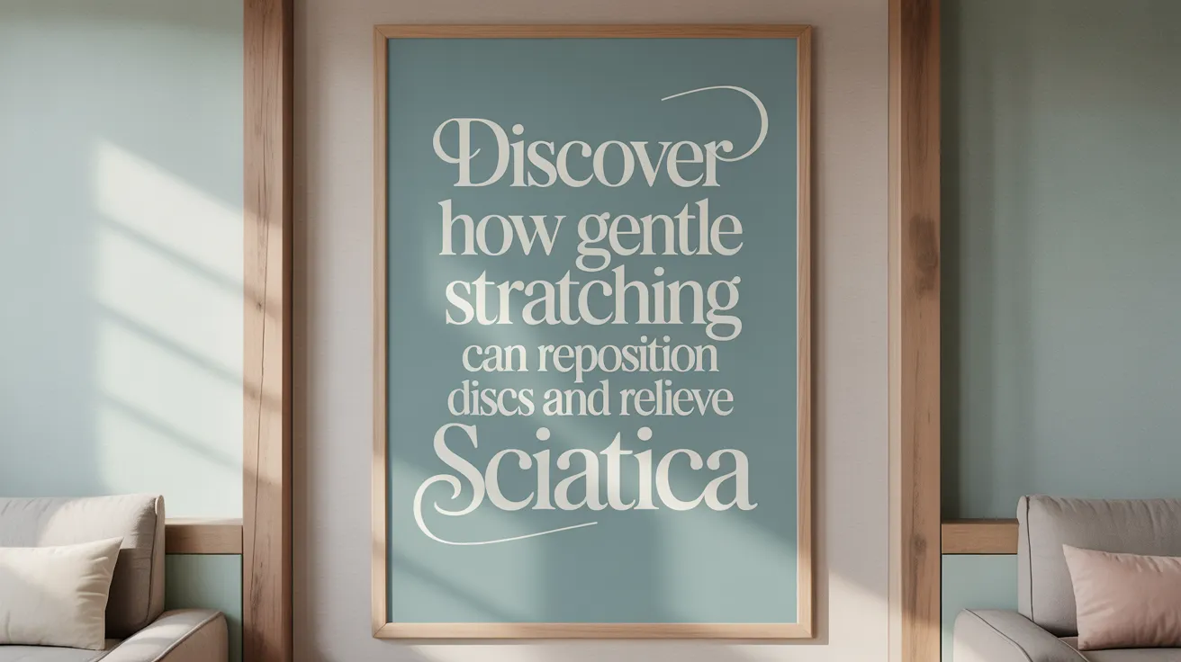 Discover How Gentle Stretching Can Reposition Discs and Relieve Sciatica