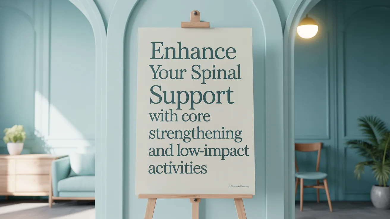 Enhance Your Spinal Support with Core Strengthening and Low-Impact Activities