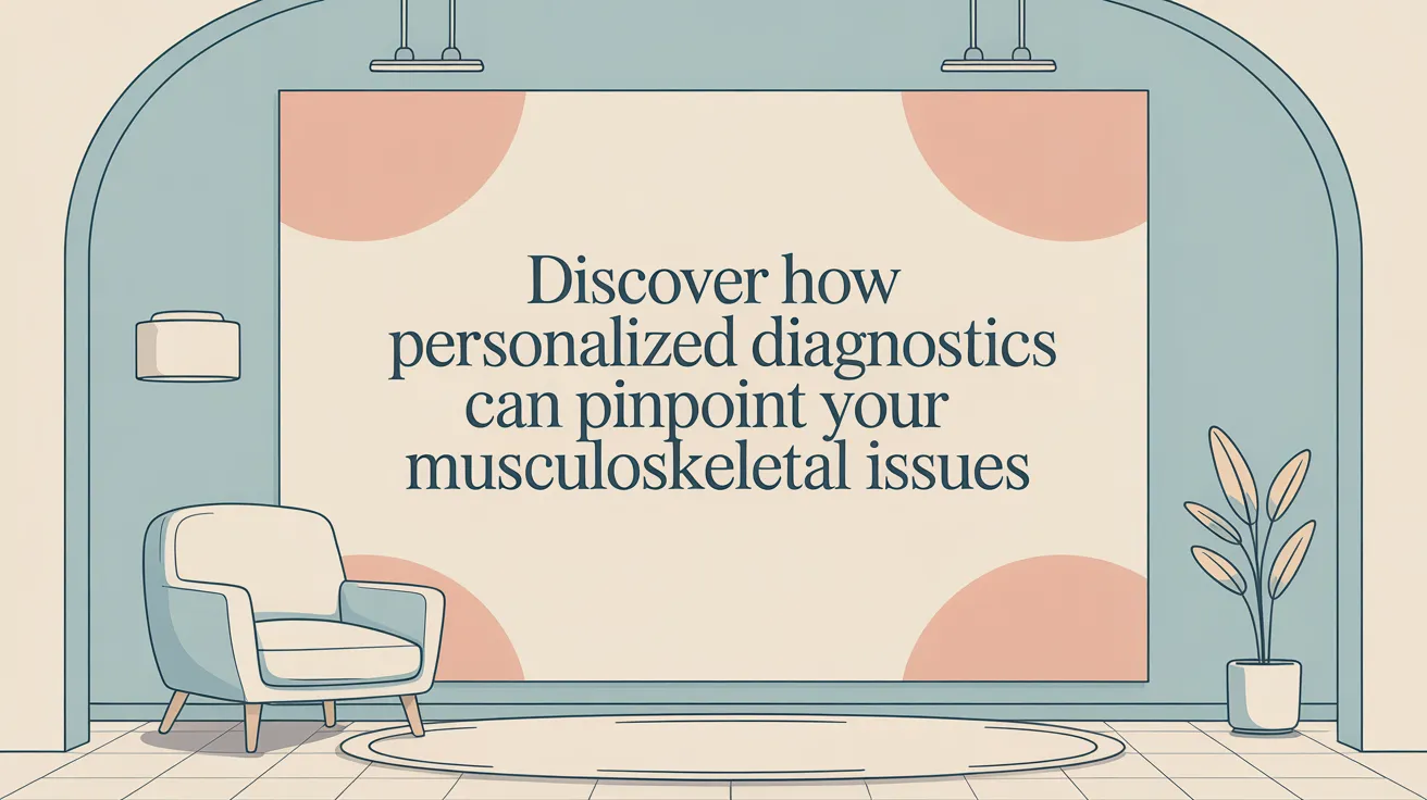Discover how personalized diagnostics can pinpoint your musculoskeletal issues
