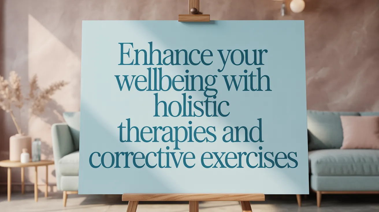 Enhance Your Wellbeing with Holistic Therapies and Corrective Exercises