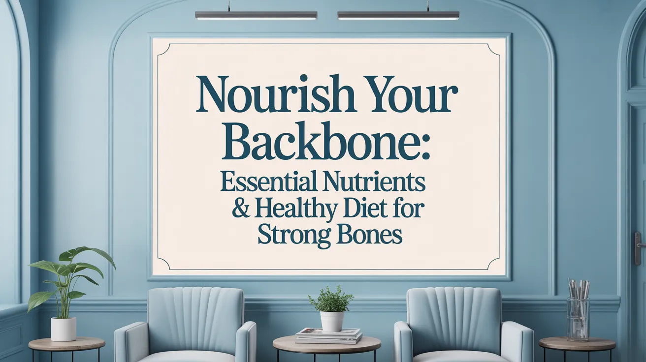 Nourish Your Backbone: Essential Nutrients &amp; Healthy Diet for Strong Bones
