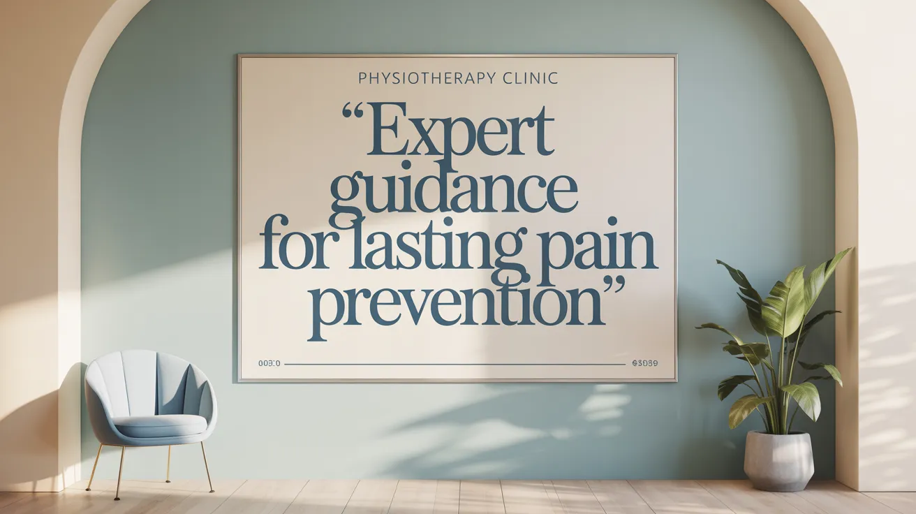 Expert Guidance for Lasting Pain Prevention
