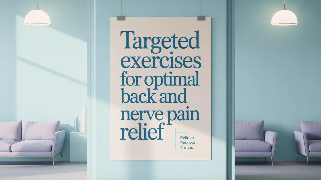Targeted Exercises for Optimal Back and Nerve Pain Relief