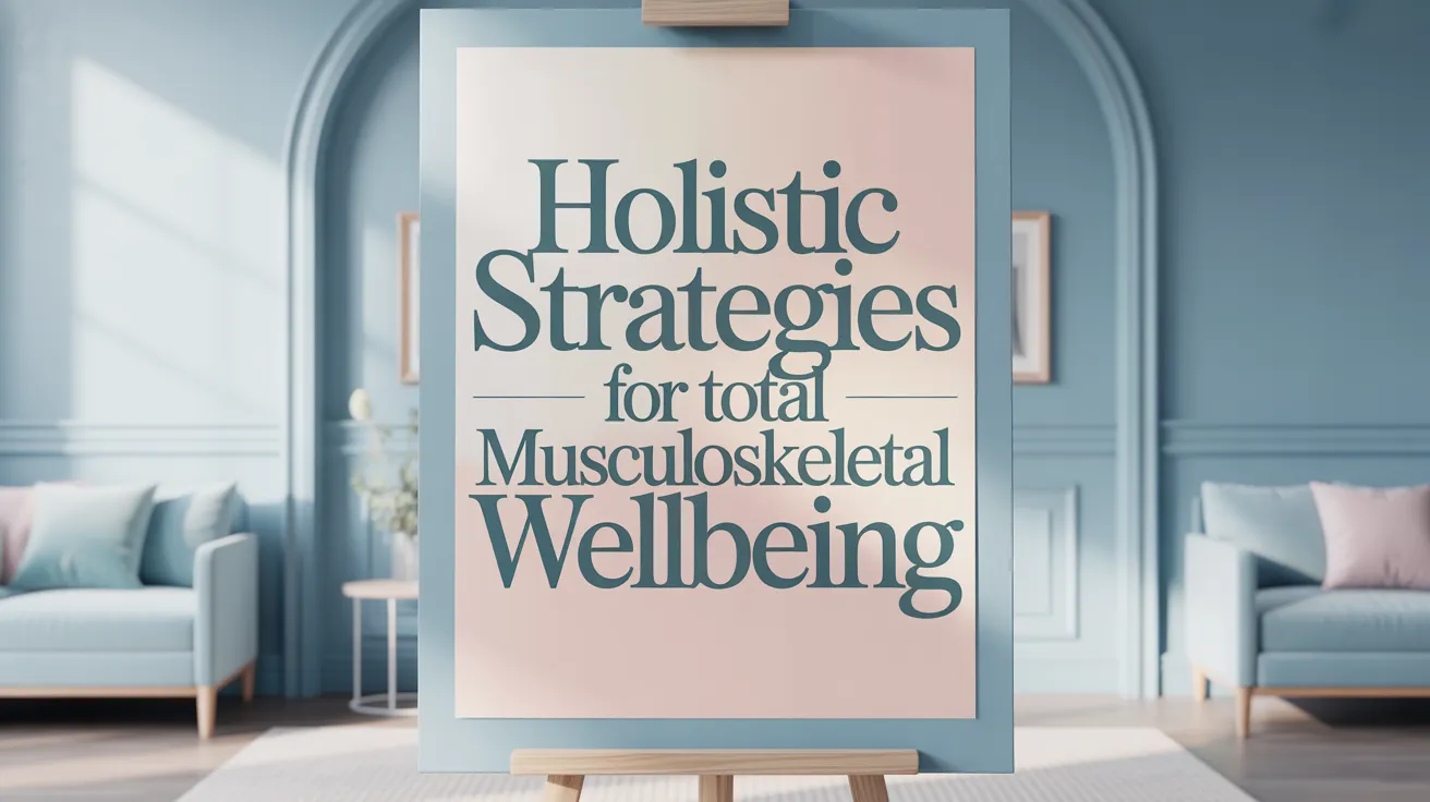 Holistic Strategies for Total Musculoskeletal Wellbeing