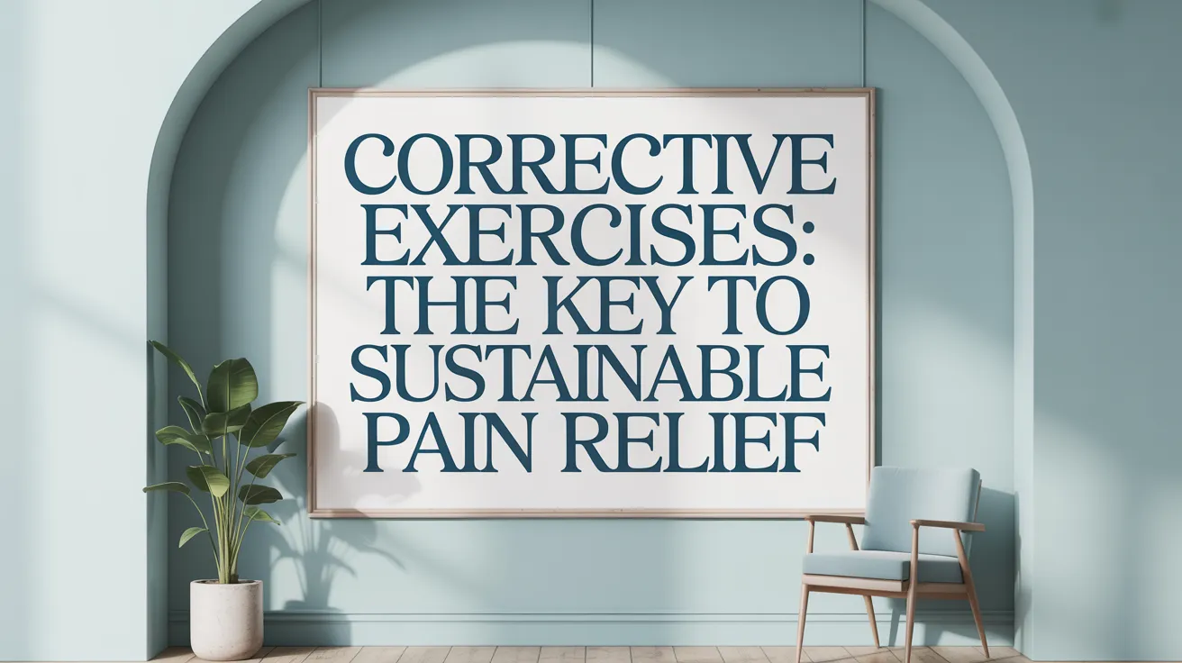 Corrective Exercises: The Key to Sustainable Pain Relief