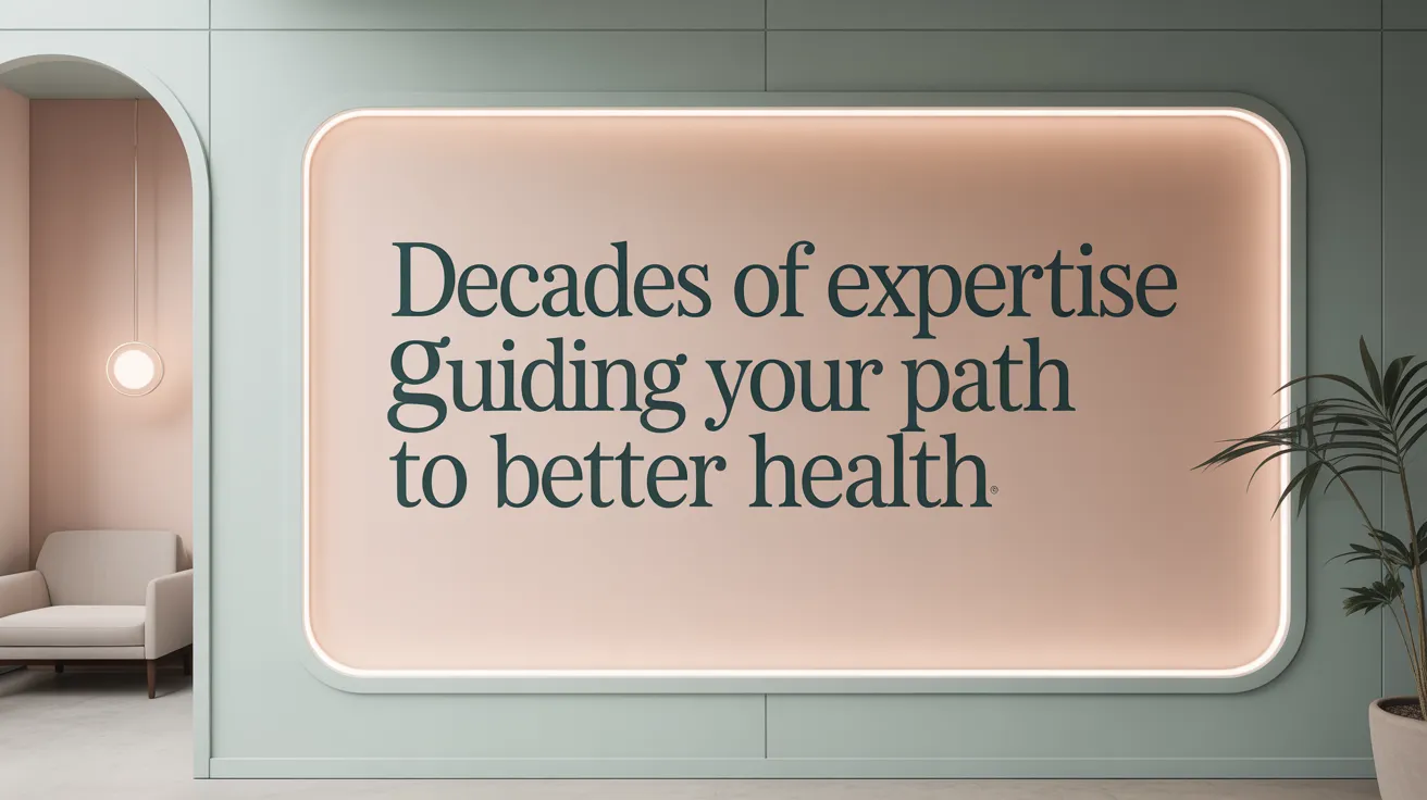 Decades of Expertise Guiding Your Path to Better Health