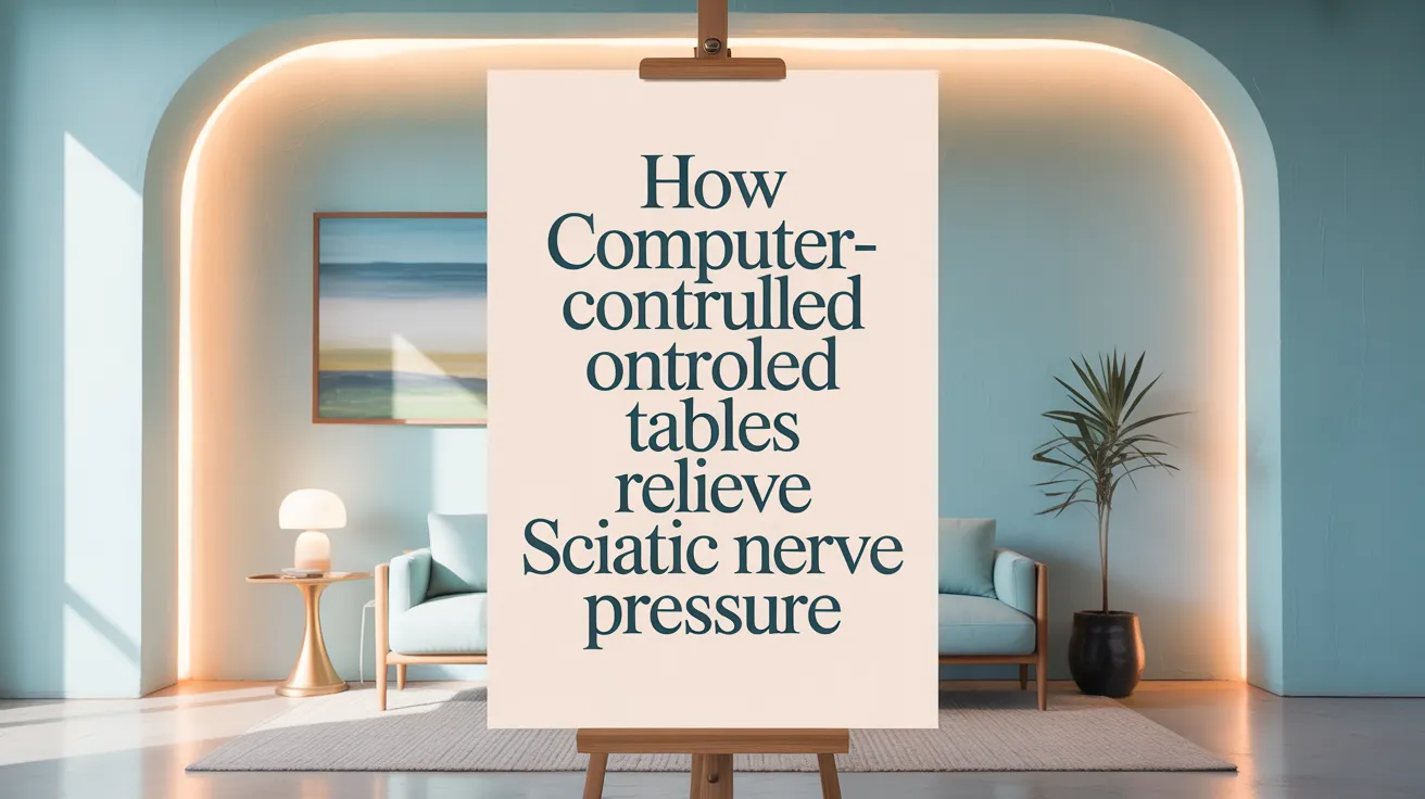 How Computer-Controlled Tables Relieve Sciatic Nerve Pressure