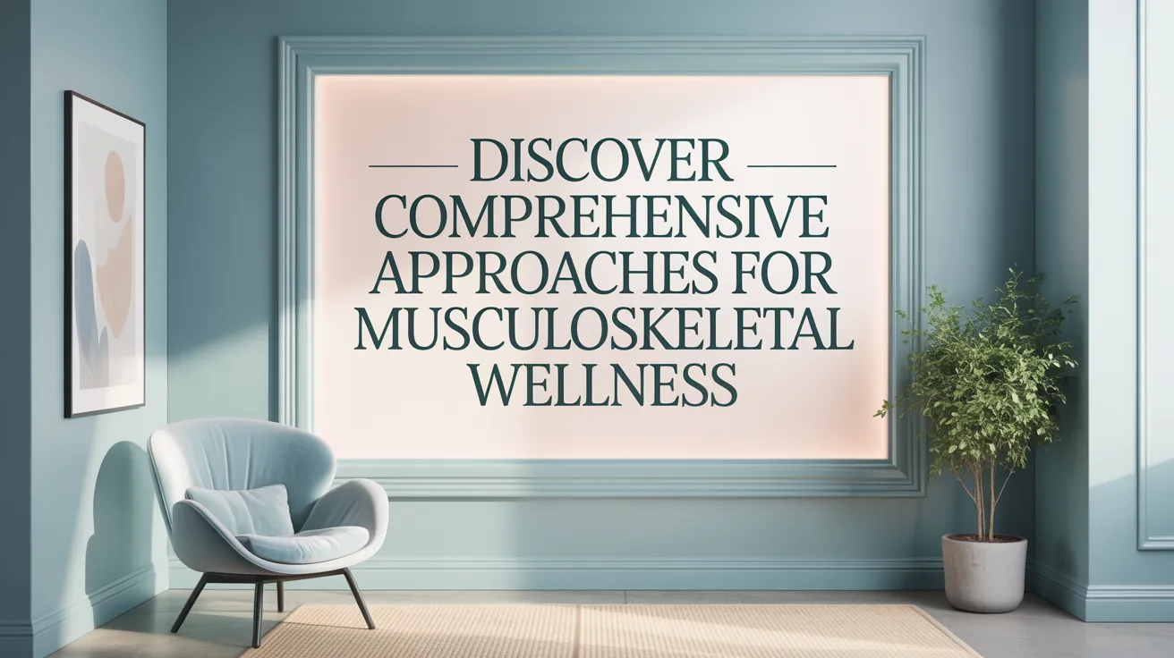 Discover Comprehensive Approaches for Musculoskeletal Wellness