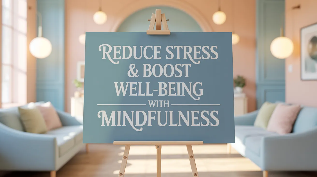 Reduce Stress &amp; Boost Well-Being with Mindfulness