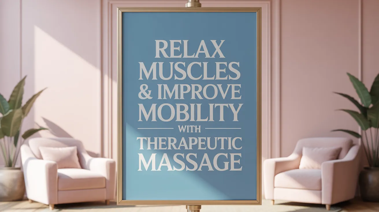 Relax Muscles &amp; Improve Mobility with Therapeutic Massage