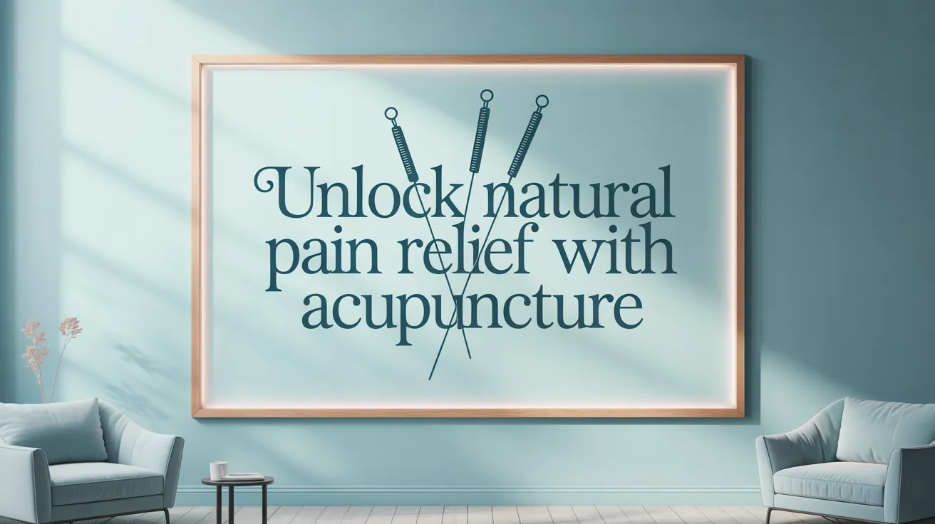 Unlock Natural Pain Relief with Acupuncture