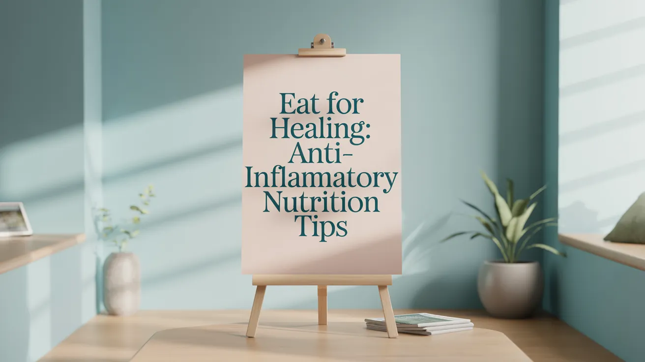 Eat for Healing: Anti-Inflammatory Nutrition Tips
