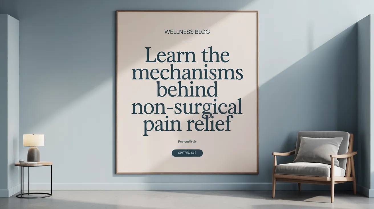 Learn the Mechanisms Behind Non-Surgical Pain Relief