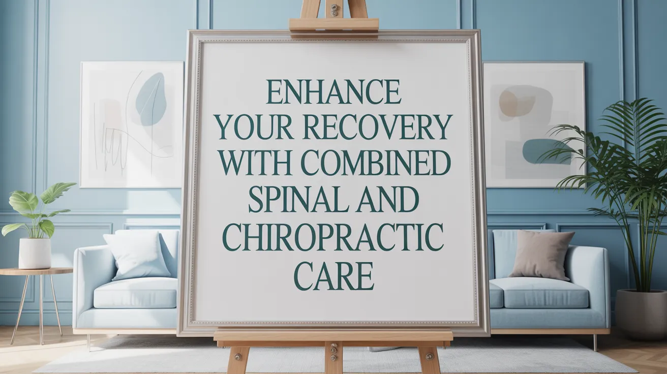 Enhance Your Recovery with Combined Spinal and Chiropractic Care