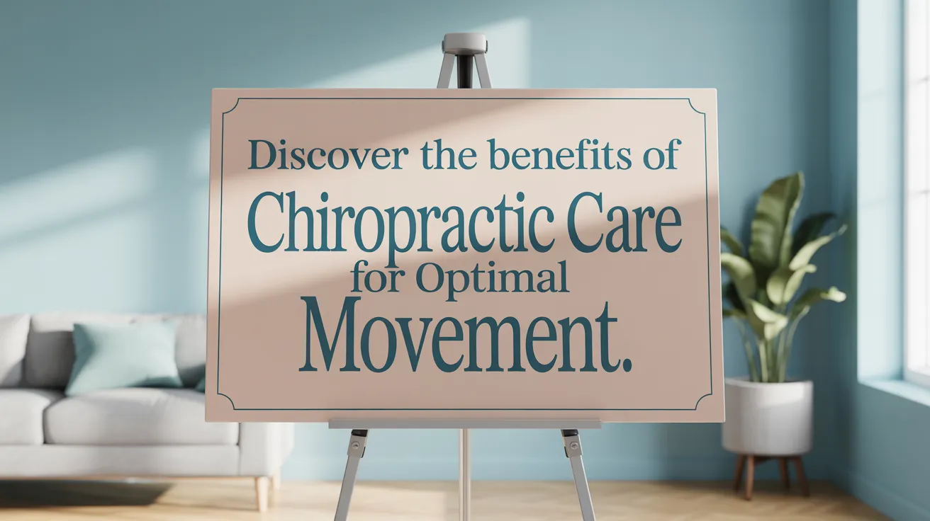 Discover the Benefits of Chiropractic Care for Optimal Movement