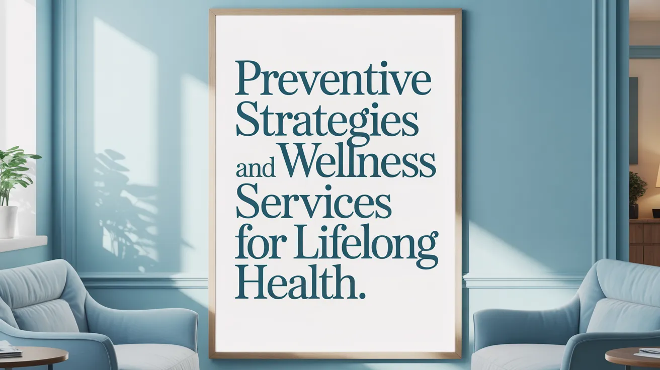 Preventive Strategies and Wellness Services for Lifelong Health