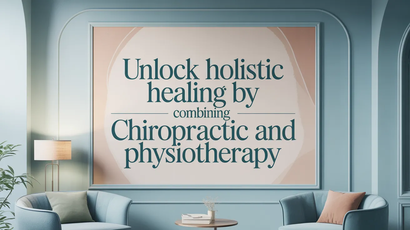 Unlock Holistic Healing by Combining Chiropractic and Physiotherapy