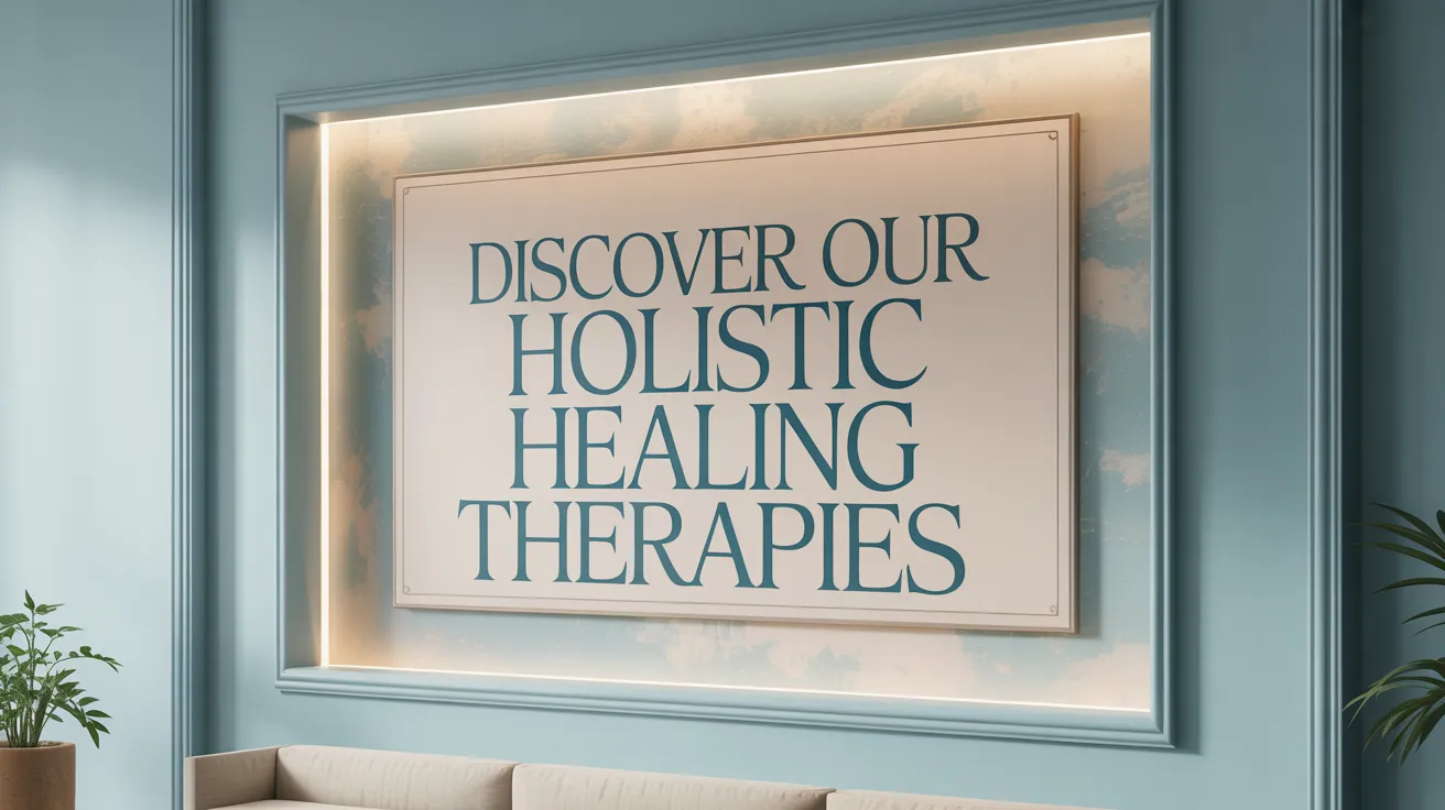 Discover Our Holistic Healing Therapies