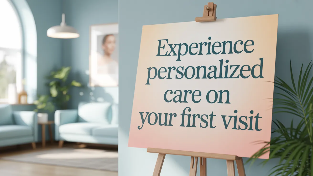 Experience Personalized Care on Your First Visit