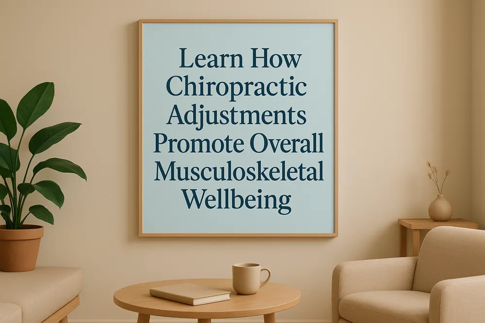 Learn How Chiropractic Adjustments Promote Overall Musculoskeletal Wellbeing