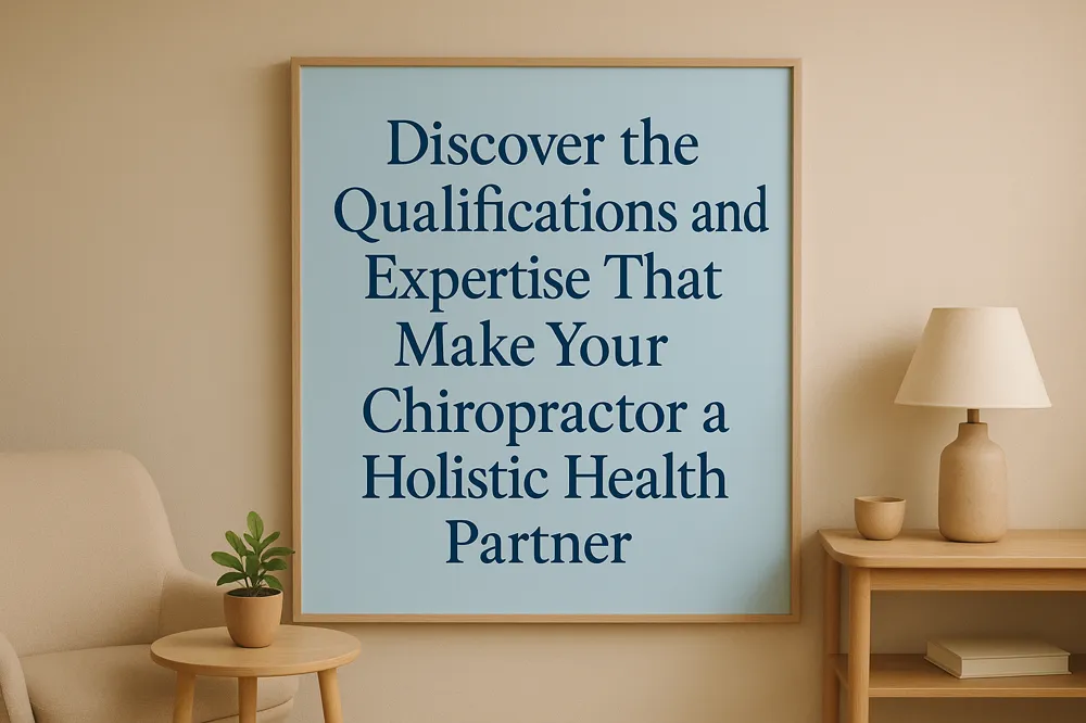 Discover the Qualifications and Expertise That Make Your Chiropractor a Holistic Health Partner