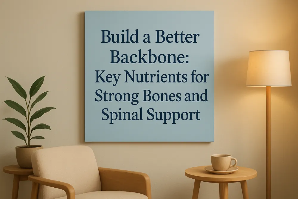 Build a Better Backbone: Key Nutrients for Strong Bones and Spinal Support