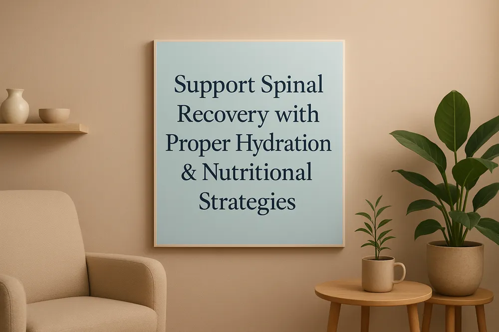 Support Spinal Recovery with Proper Hydration &amp; Nutritional Strategies