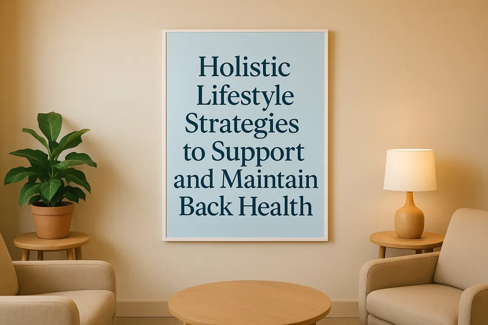 Holistic Lifestyle Strategies to Support and Maintain Back Health