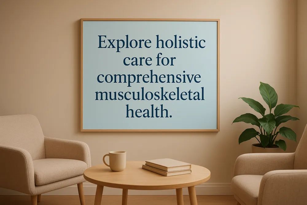 Explore holistic care for comprehensive musculoskeletal health.