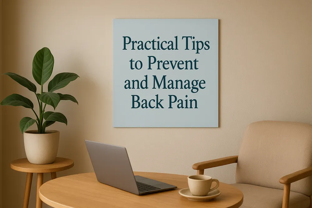 Practical Tips to Prevent and Manage Back Pain