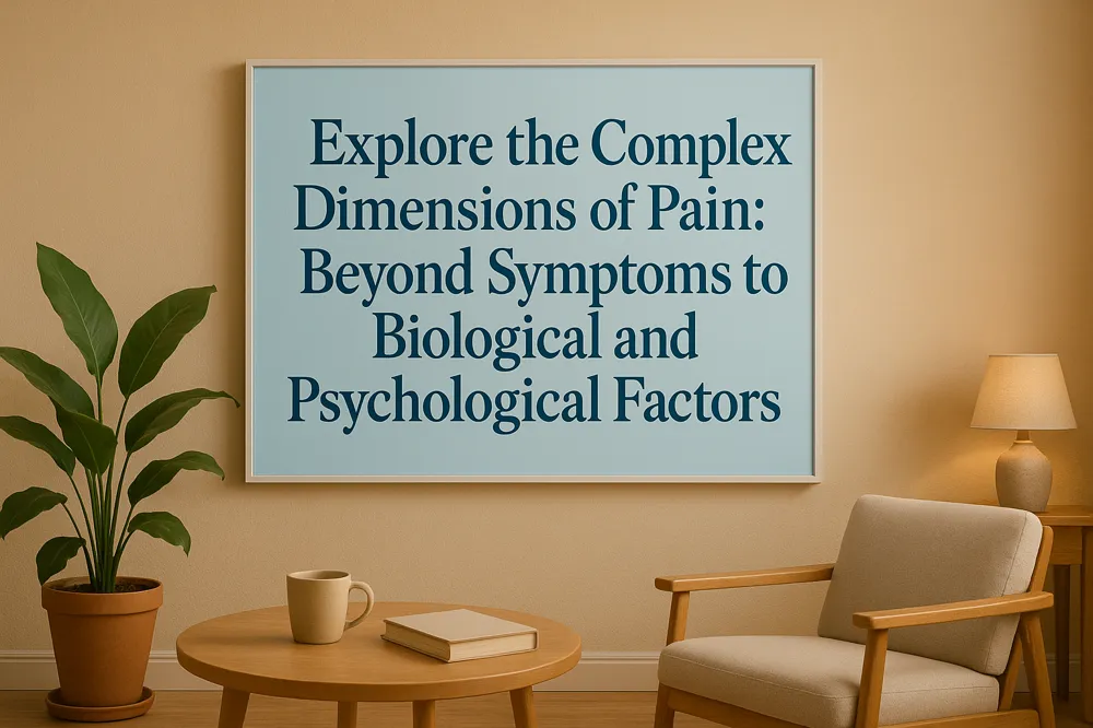 Explore the Complex Dimensions of Pain: Beyond Symptoms to Biological and Psychological Factors
