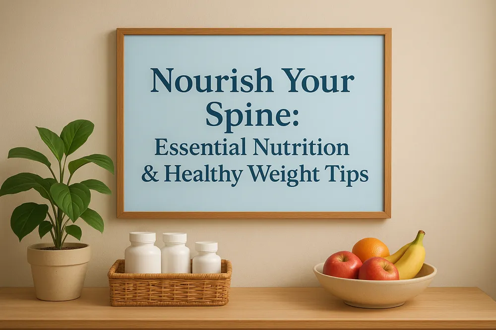 Nourish Your Spine: Essential Nutrition &amp; Healthy Weight Tips
