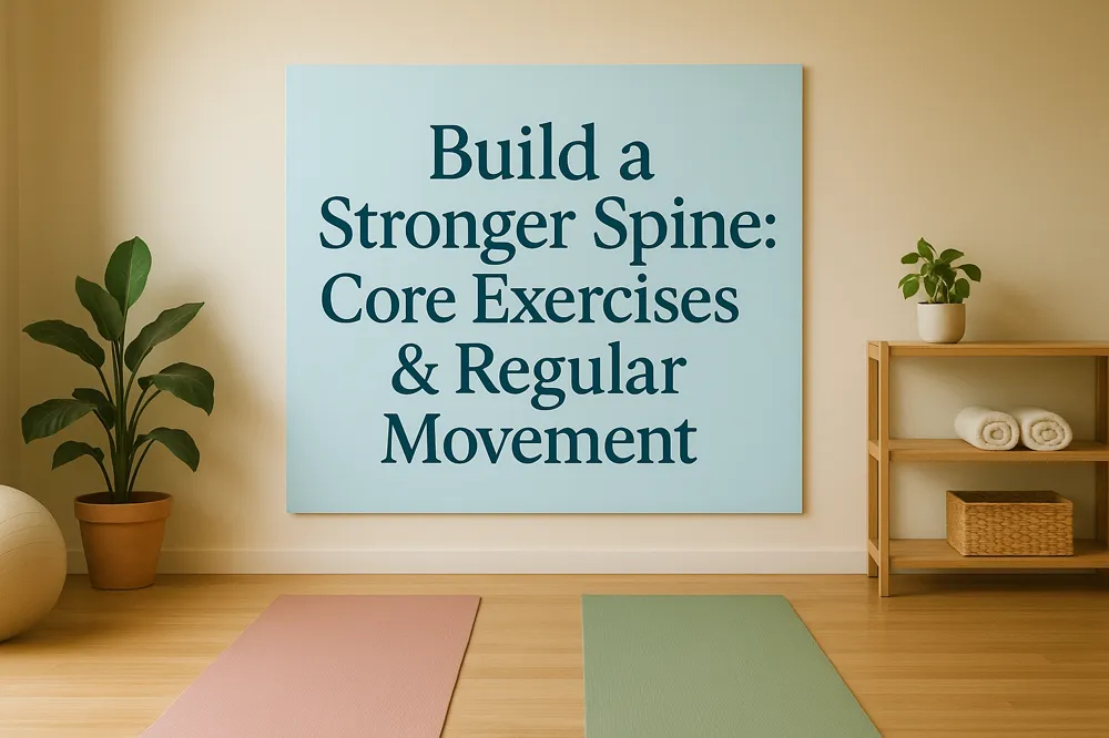 Build a Stronger Spine: Core Exercises &amp; Regular Movement