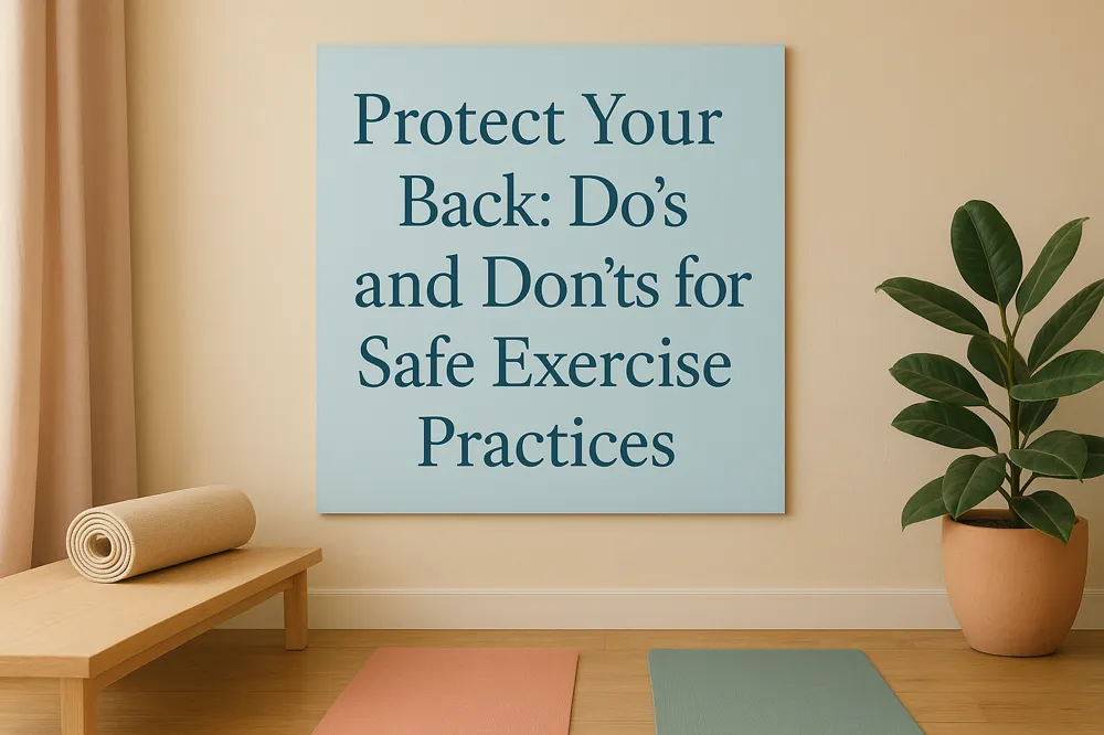Protect Your Back: Do’s and Don’ts for Safe Exercise Practices