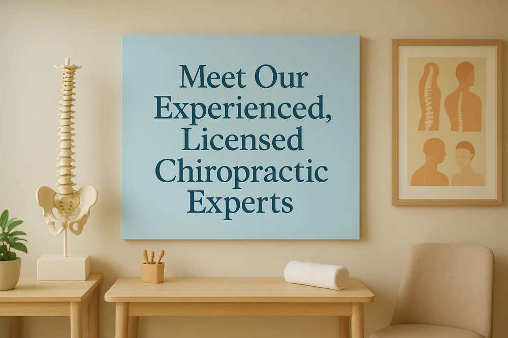 Meet Our Experienced, Licensed Chiropractic Experts