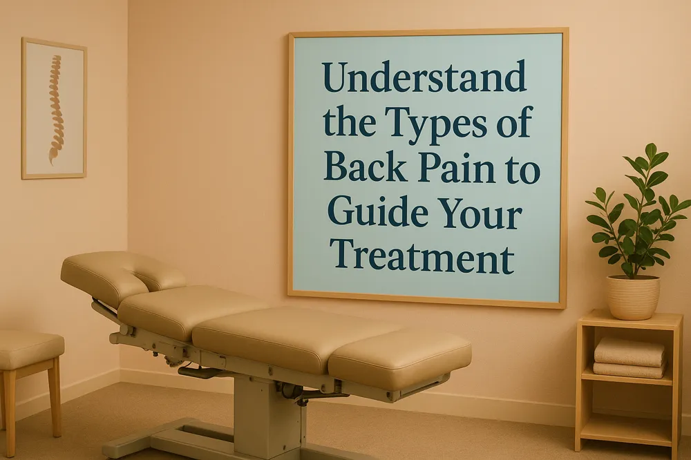 Understand the Types of Back Pain to Guide Your Treatment