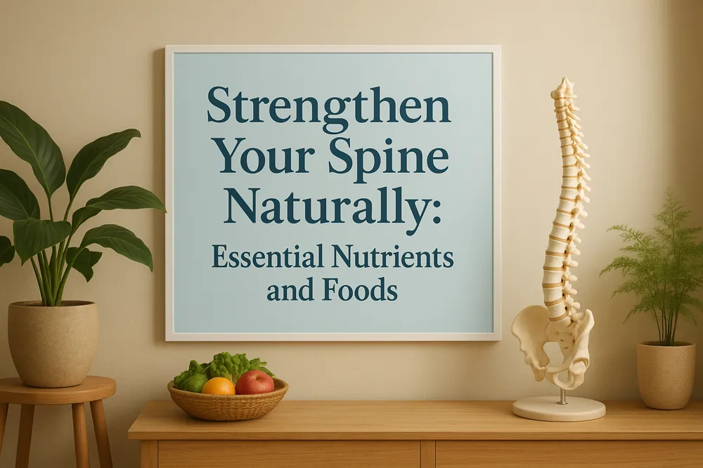 Strengthen Your Spine Naturally: Essential Nutrients and Foods