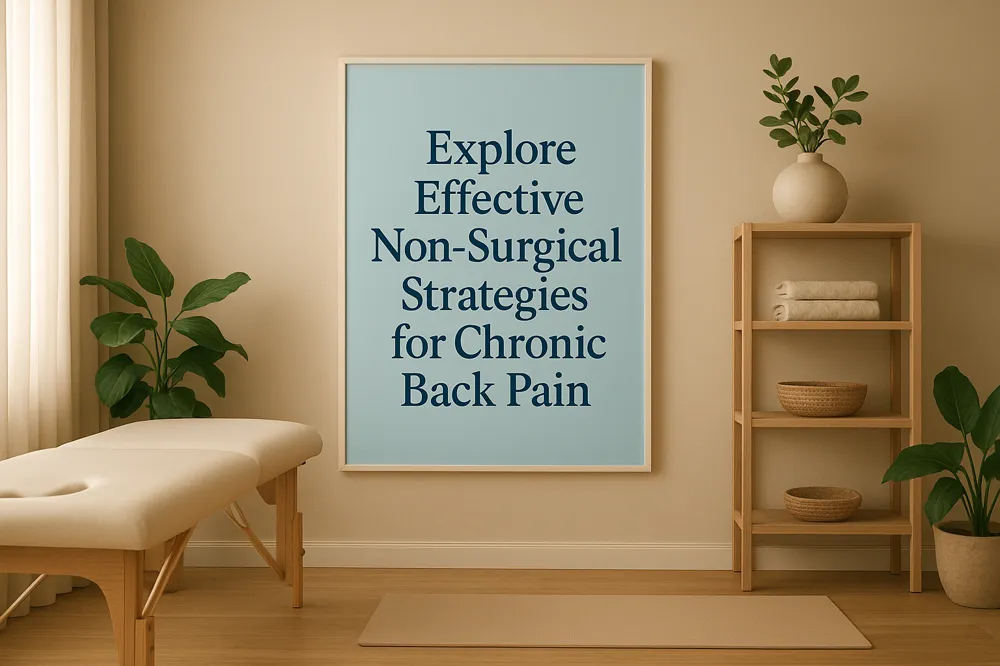 Explore Effective Non-Surgical Strategies for Chronic Back Pain