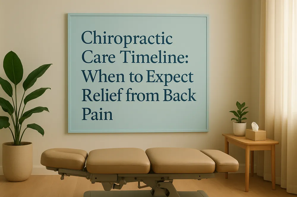 Chiropractic Care Timeline: When to Expect Relief from Back Pain