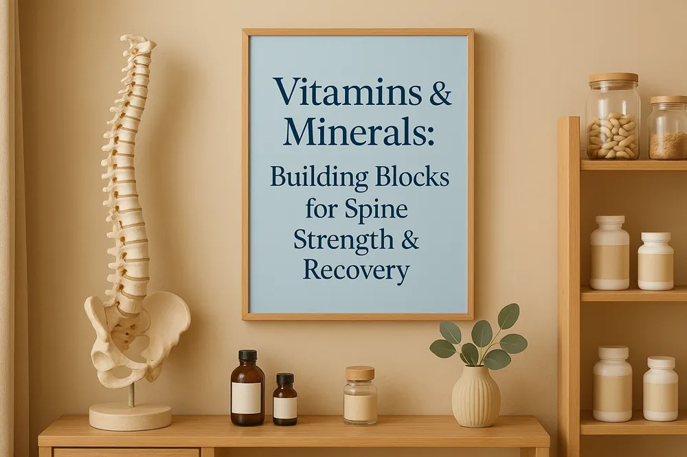 Vitamins &amp; Minerals: Building Blocks for Spine Strength &amp; Recovery