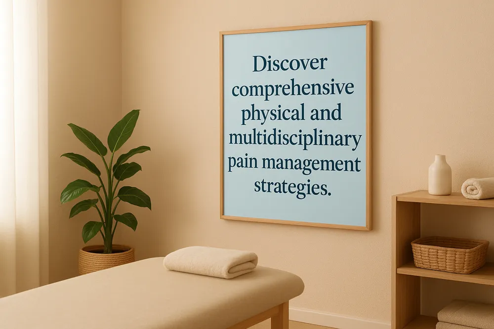 Discover comprehensive physical and multidisciplinary pain management strategies.