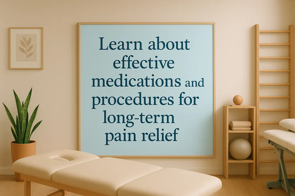 Learn about effective medications and procedures for long-term pain relief.