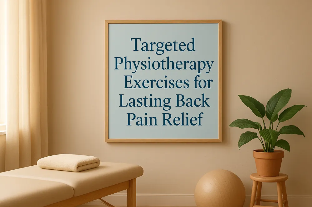 Targeted Physiotherapy Exercises for Lasting Back Pain Relief