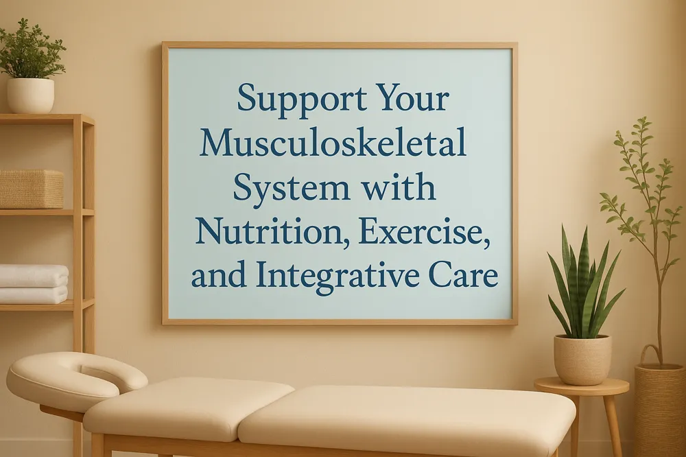 Support Your Musculoskeletal System with Nutrition, Exercise, and Integrative Care